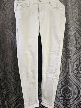 Celebrity Pink White Ankle Jeans - Cropped Slim
